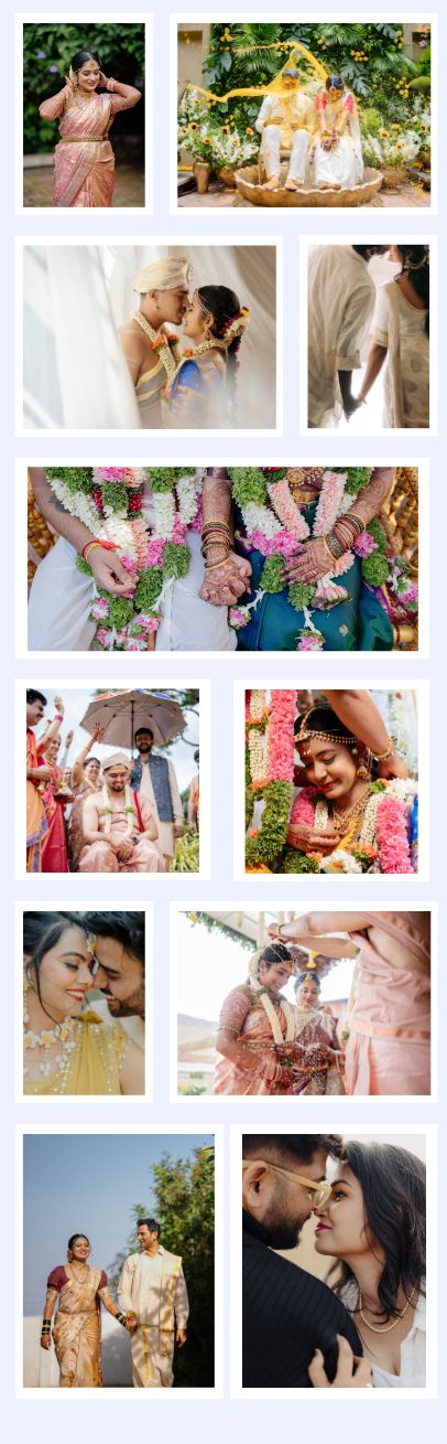Wedding collage